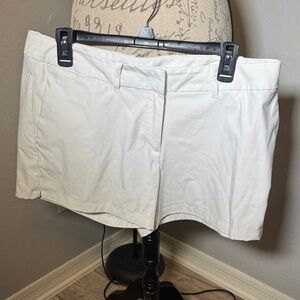 Nike Women's Athletic White Shorts